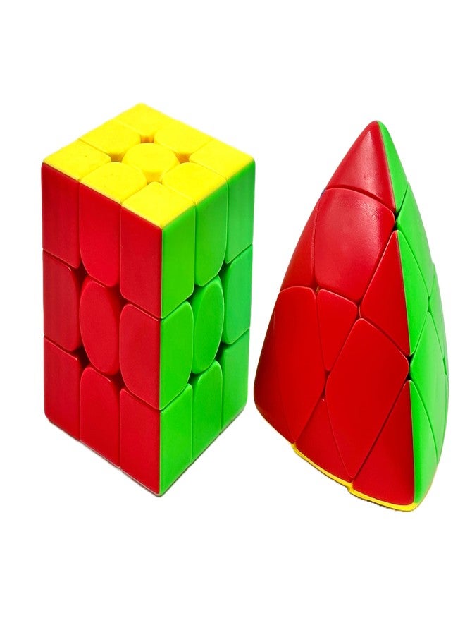 D ETERNAL Speed Cube Combo Set of 3x3x3 and Mastermorphix Cubes Puzzle Game Toy - Image 1